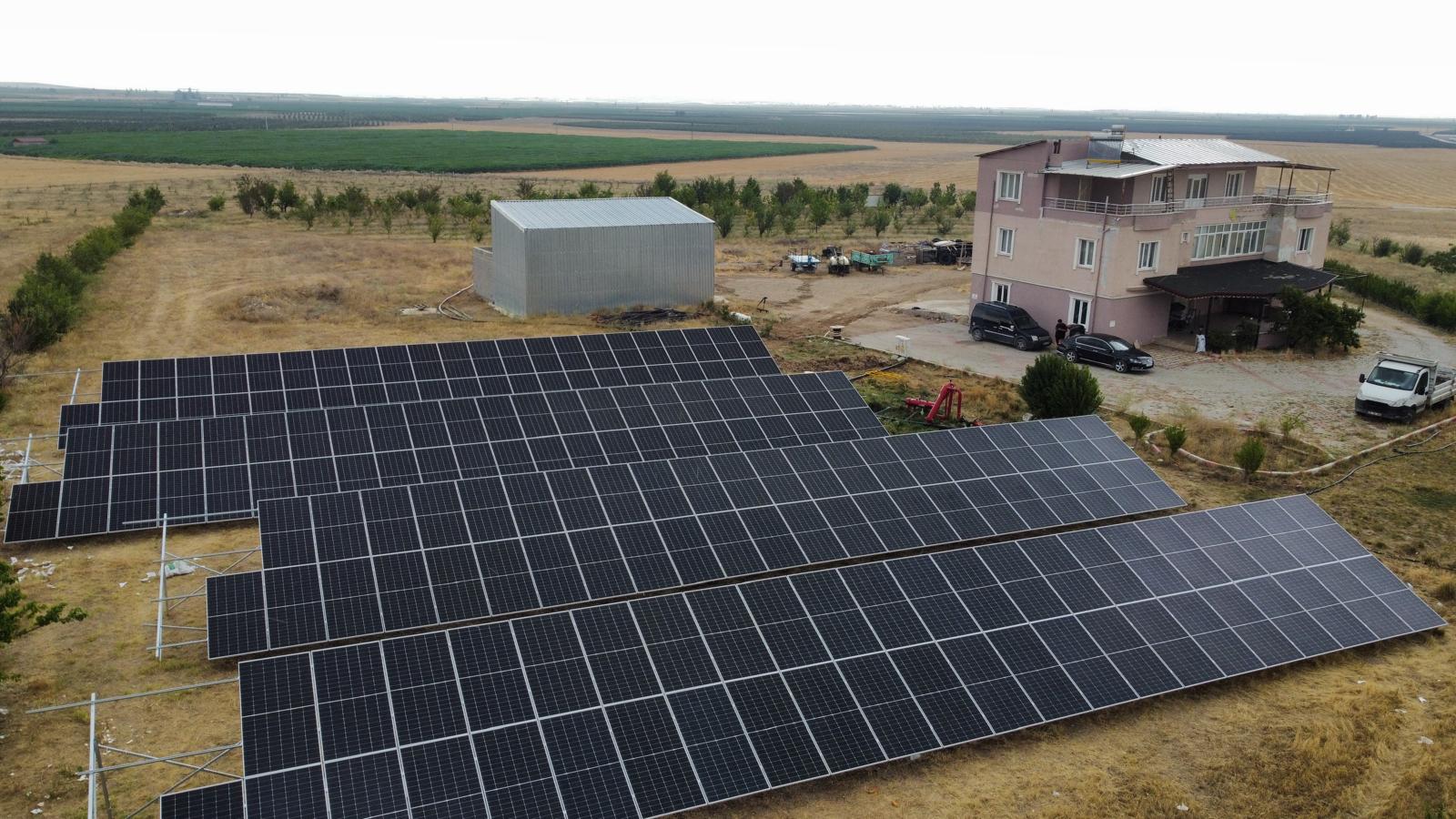 100 kWp Tarımsal Sulama Güneş Enerji Santrali