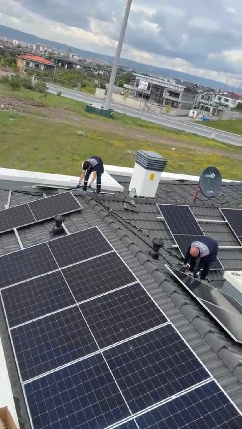 Evsel Güneş Enerji Santrali Kurulumu
