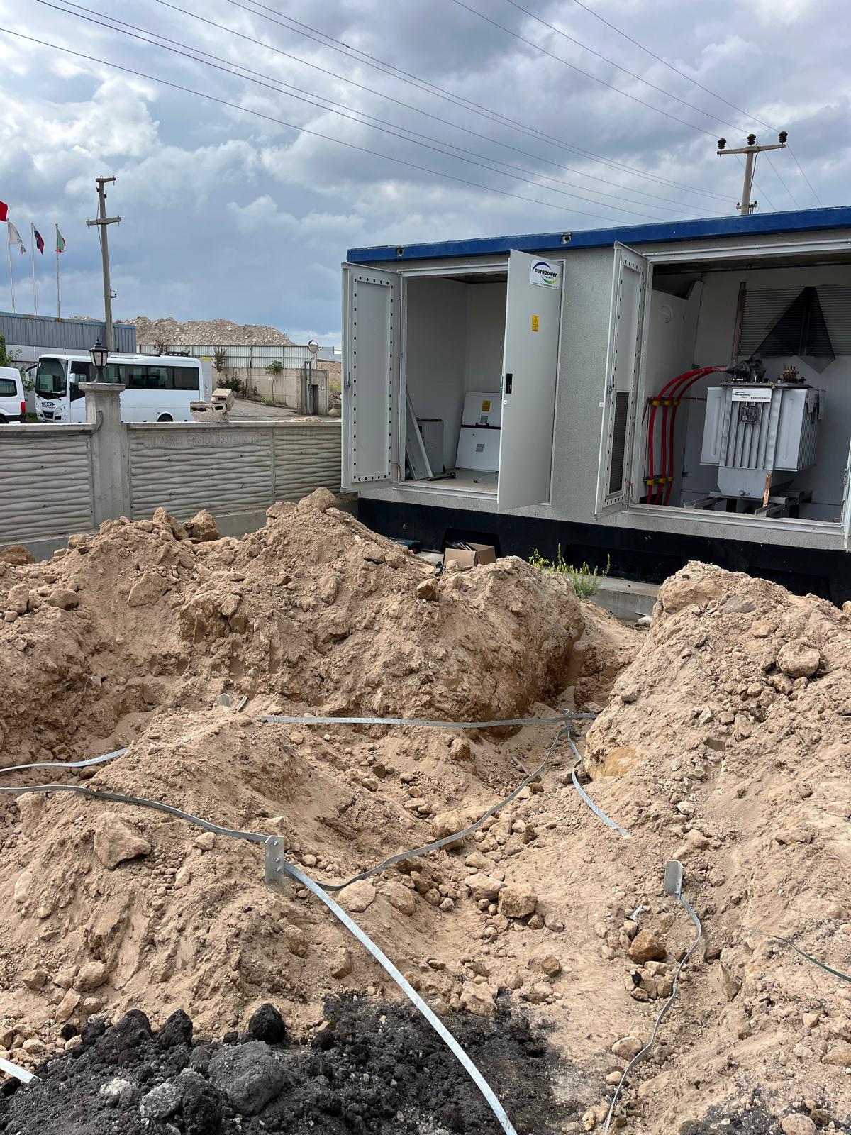 400 kVA Trafo Beton Köşk