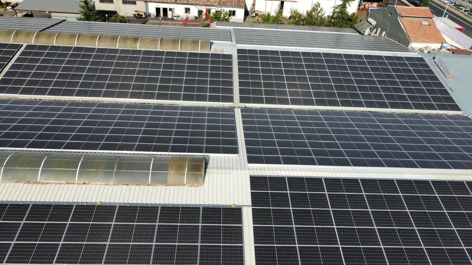 590 kWp Güneş Enerji Santrali 