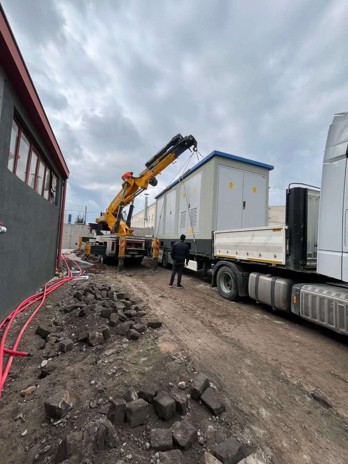 1250 kVA Trafo Beton Köşk